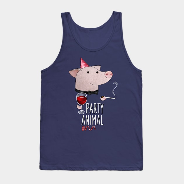 Party animal Tank Top by goldengallery